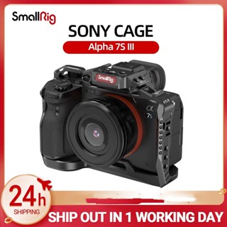 Smallrig กรงกล้อง DSLR สําหรับกล้อง Sony Alpha 7S III A7siii Cage Rig 3065