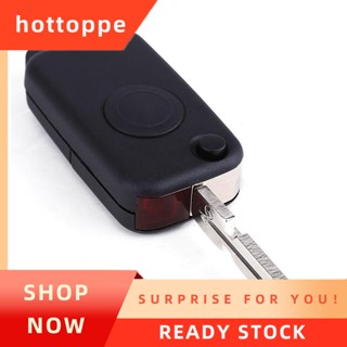 【hottoppe】เคสกุญแจรีโมตรถยนต์ แบบพับได้ 1 ปุ่ม สําหรับ MERCEDES BENZ FLIP KEY A C E S SLK CLK CLASS