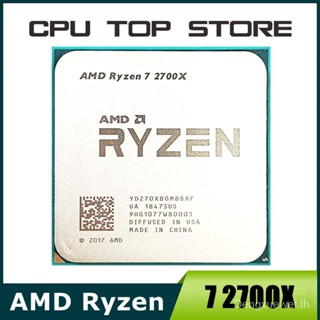 ซ็อกเก็ตโปรเซสเซอร์ CPU AMD Ryzen 7 2700X R7 2700X 3.7 GHz Eight-Core Sixteen-Thread 16M 105W AM4