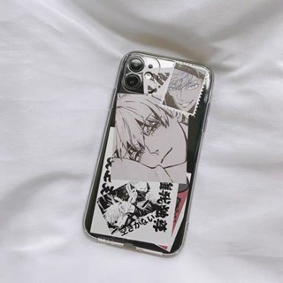 [Animation Merchandise] เคสโทรศัพท์มือถือ ซิลิโคนนิ่ม กันกระแทก ลายการ์ตูนอนิเมะ Gojo Go สําหรับ Iphone 13 12 11 xr xs 7p 8pgojo