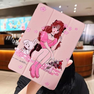 พับได้ เคาไอแพด ลายการ์ตูน เคสใสไอแพด Mikko ไอเเพด 10.2 gen7/8/9 iPad gen10 ipad Pro11 2018-2022 ipad 10.9 Air4/5 mini45