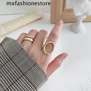 Mxfashione แหวนนิ้วมือ กลวง เครื่องประดับแฟชั่น ของขวัญ ปาร์ตี้ สําหรับผู้หญิง