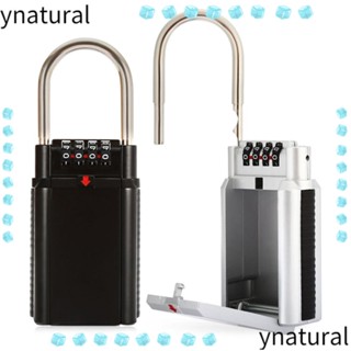 Ynatural กล่องกุญแจล็อครหัสผ่าน กันน้ํา แบบติดผนัง