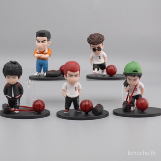 โมเดลฟิกเกอร์ Slam Dunk Figure Q Version Xiangbei Five Tigers ขนาด 10 ซม. สําหรับตกแต่ง