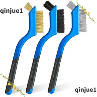 Printli ชุดแปรงลวด สเตนเลส 7 นิ้ว ขนาดเล็ก สีฟ้า สําหรับขัดทําความสะอาด 3 ชิ้น