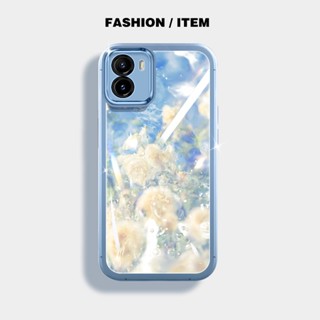 เคสโทรศัพท์ซิลิโคน แบบนิ่ม ลายท้องฟ้ากลางคืน ป้องกันกล้อง หรูหรา สําหรับ Vivo Y15A Y01A Y15S