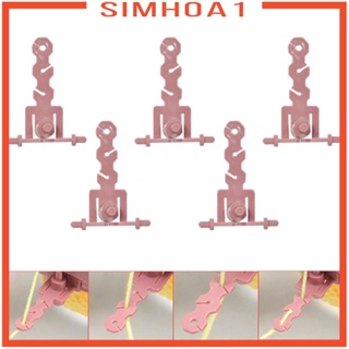 [Simhoa1] เครื่องถักนิตติ้ง ผ้าวูล แฮนด์เมด DIY พร้อมเคาน์เตอร์แถวหมุนได้ 5 ชิ้น