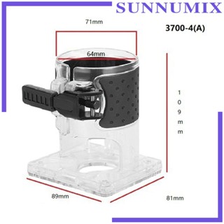 [Sunnimix] ฐานเราเตอร์งานไม้ แบบใส อุปกรณ์เสริม สําหรับ MakitaRT0701C Wu 601