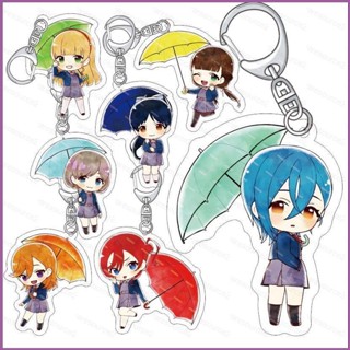 Sq2 LoveLive! พวงกุญแจอะคริลิค จี้การ์ตูนอนิเมะ Shibuya Kanon Tang Keke น่ารัก สําหรับเก็บสะสม