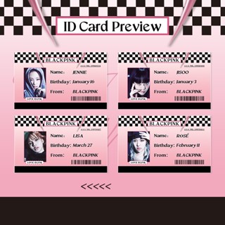 โฟโต้การ์ด (G) I-DLE blackpink IVE NewJeans star peripheral ที่ใส่การ์ดรูปภาพ