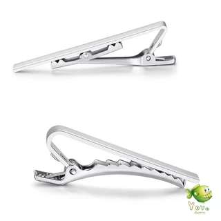 YOYO คลิปหนีบเนคไท แบบโลหะ Tie Clips