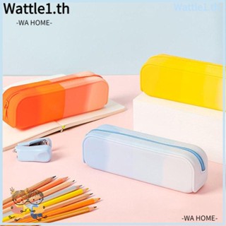 Wttle อุปกรณ์เครื่องเขียน ดินสอ ซิลิโคนนิ่ม ไล่โทนสี สําหรับนักเรียน