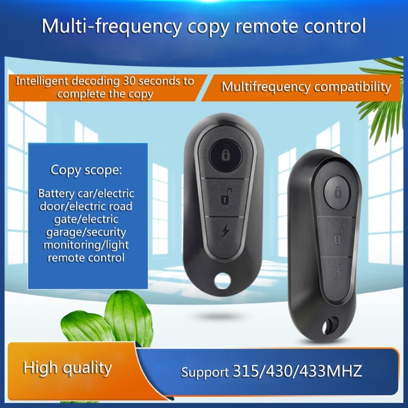 Utake K230715 เครื่องทําซ้ําโคลนอัจฉริยะ 433 315 430Mhz พร้อมรีโมตคอนโทรล