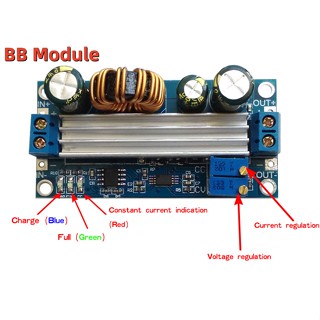 Cc โมดูลพาวเวอร์ซัพพลายแปลงแรงดันไฟฟ้า CV ปรับได้ 3A 35W DC …