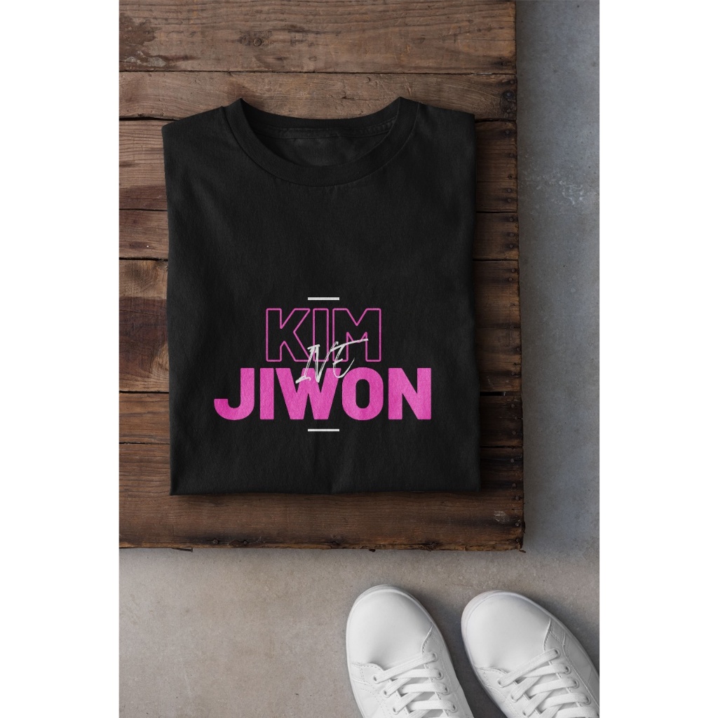 Pretty Savage - T-Shirt Oversize IVE Kim Jiwon Name