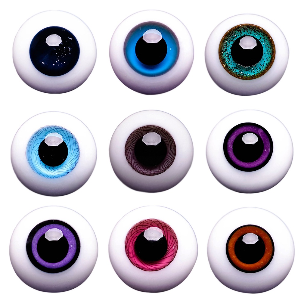 8/10mm Reborn Doll / Bjd Doll Eyeball Glass Eyes Glass Plush Toy Safe Eyeball DIY BJD Doll Making Cr