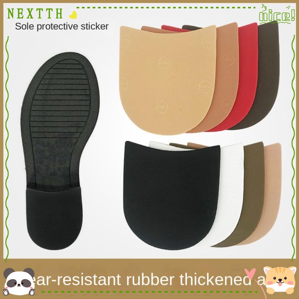 Nextth แผ่นยางสติกเกอร์ กันลื่น ทนทาน กันการสึกหรอ สําหรับซ่อมแซมพื้นรองเท้า