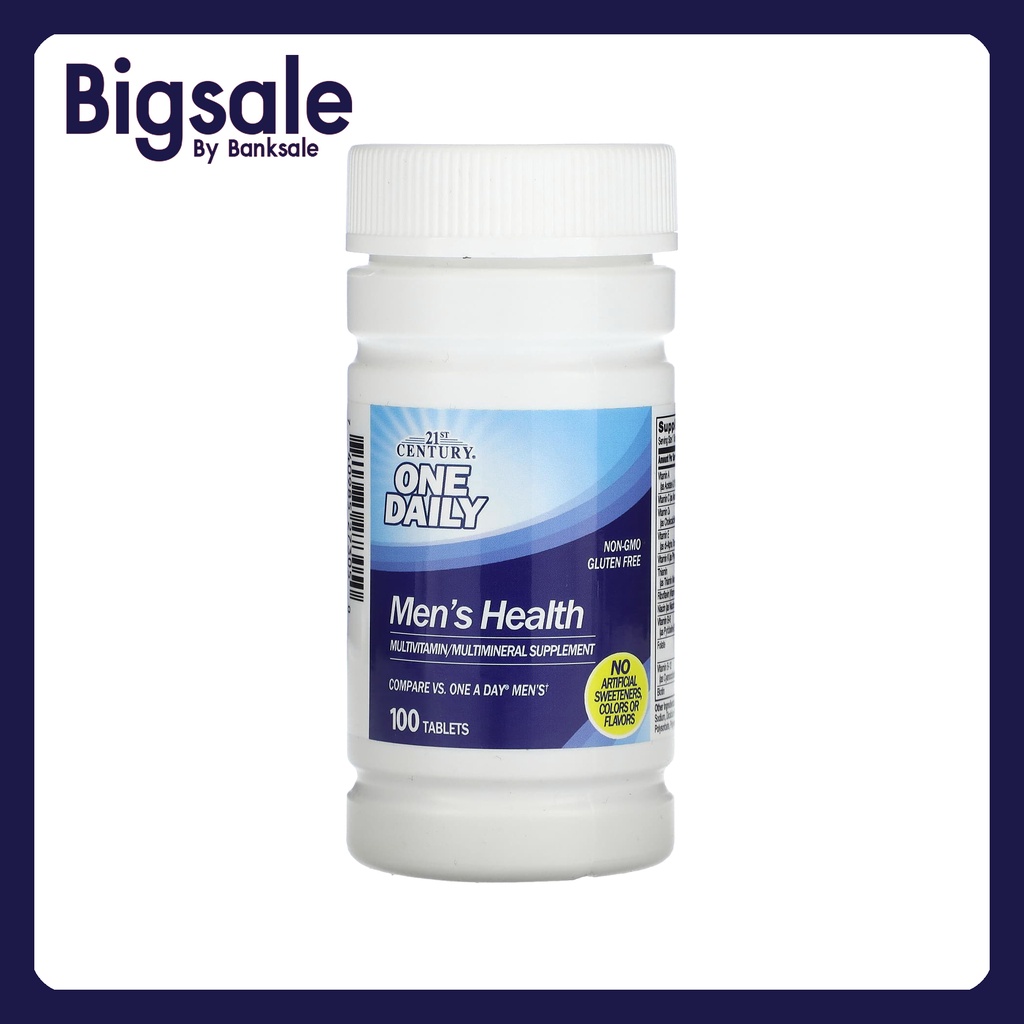 21st Century One Daily  Men's Health 100 Tablets