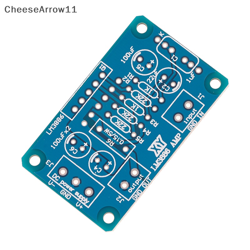 Che DC ±20-28V 68W LM3886TF บอร์ดขยายเสียง HIFI PCB