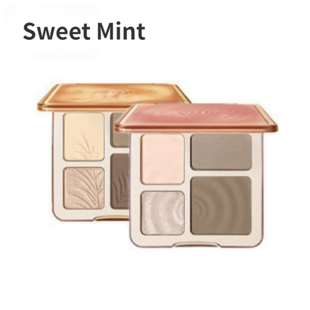 Sweet MINT คอนซีลเลอร์ คอนทัวร์ ไฮไลท์ กลิตเตอร์ 4 สี สําหรับผิวกระจ่างใส ไร้ที่ติ