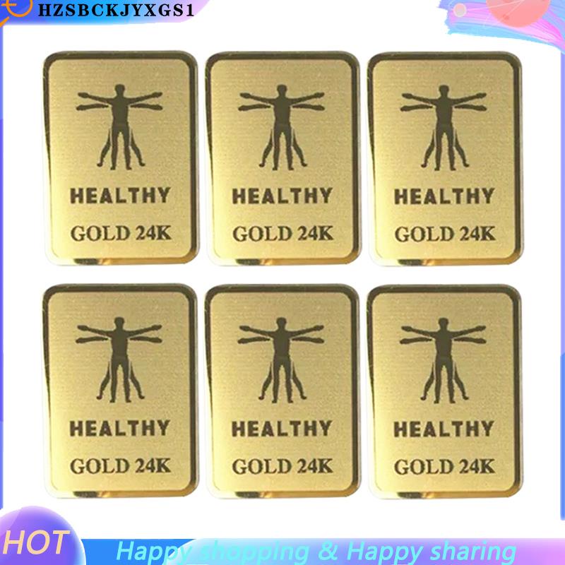 [hzsbckjyxgs1]6 ชิ้น Emf ป้องกันโทรศัพท์มือถือสติกเกอร์ป้องกันรังสี Emf Blocker สําหรับโทรศัพท์ iPad