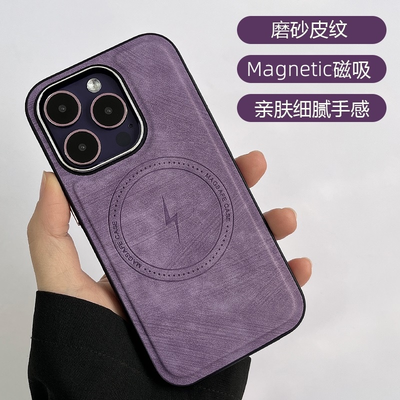 เคสมือถือ แบบหนัง แม่เหล็ก กันตก สําหรับ iPhone 15 14 13 12 11 Pro max 11 Pro max