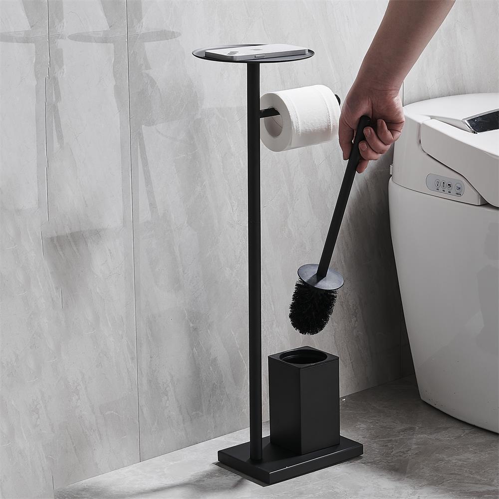 ที่แขวนกระดาษทิชชู่ วางมือถือ นาฬิกา เครื่องประดับ ห้องน้ำ และ แปรงล้างห้องน้ำ(MH_207) ตกแต่งบ้าน  สไตล์โมเดิร์น