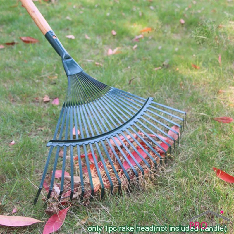 Prohome คราดตะกาวมือเสือ ไม่รวมด้าม คราดตะกุย 22 ซี่ คราดเหล็ก Garden grass rake