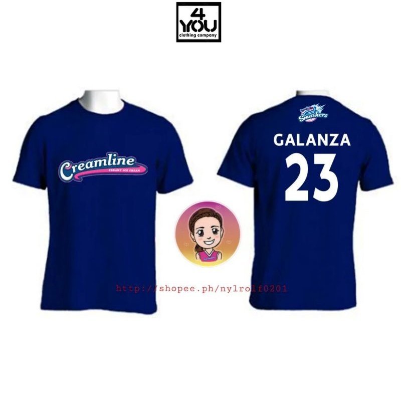 Creamline Cool Smasher "GALANZA" Shirsey