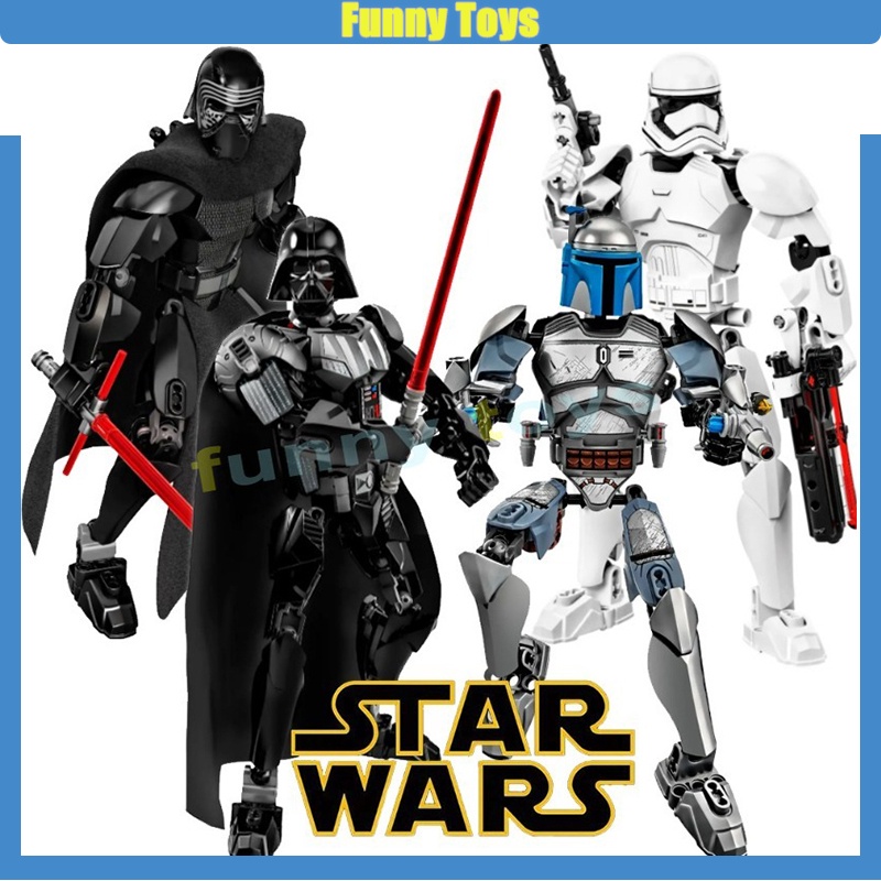 ตุ๊กตา Star Wars series 75114 75116 75118 75107 75109 75110 75111 75112 75526 75529 สําหรับเด็ก ผู้ใหญ่