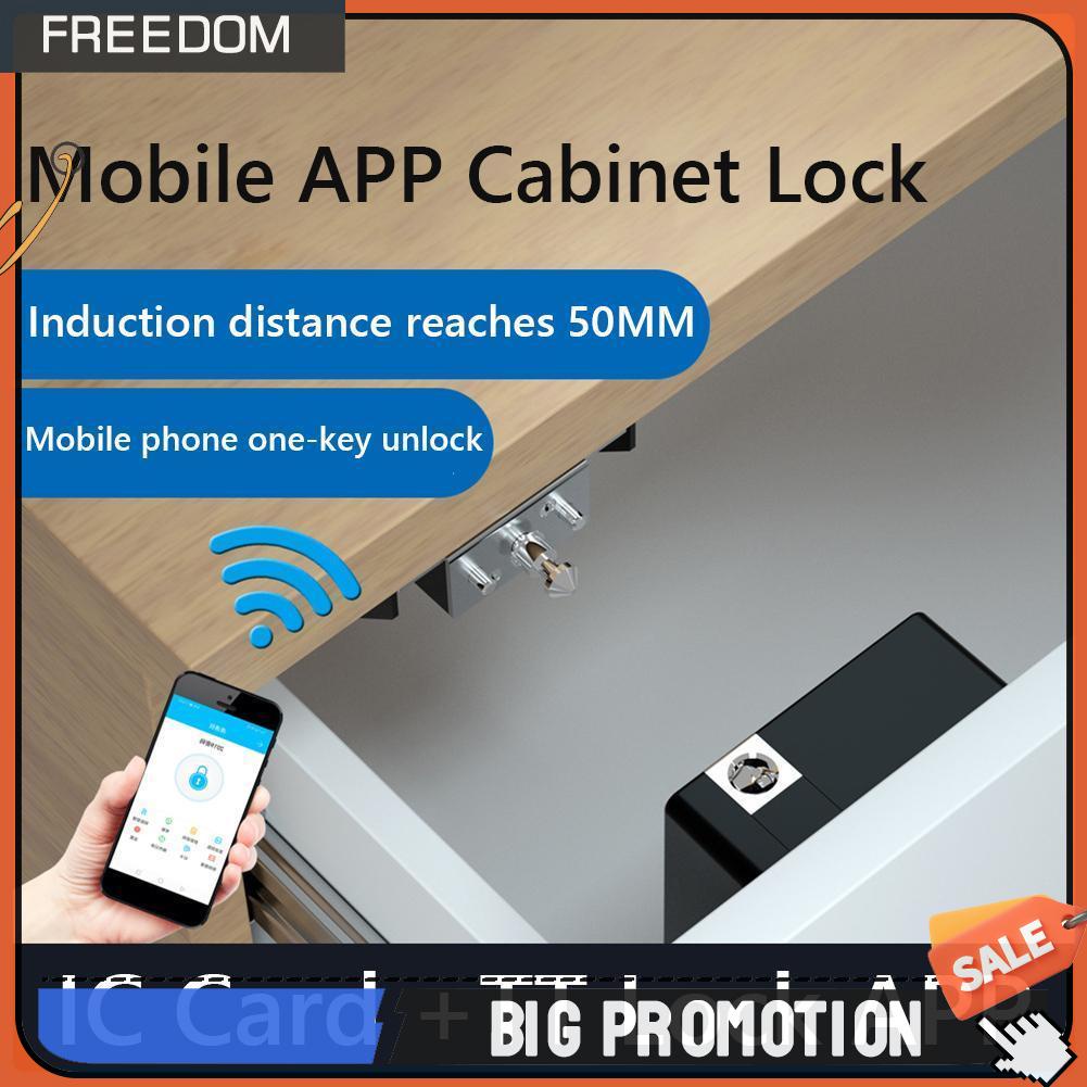T8 อุปกรณ์ล็อคลิ้นชักอัจฉริยะ IC Card TTLock APP