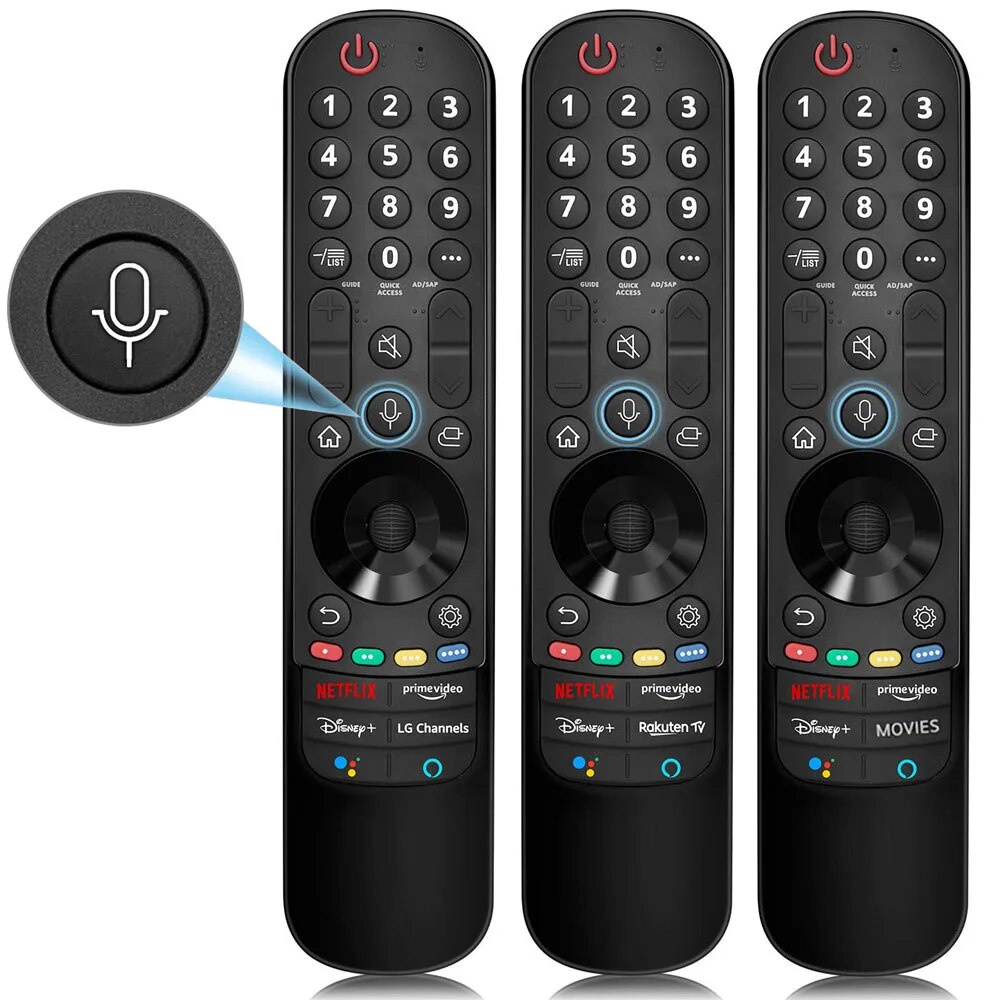 Magic Voice Remote Control MR21GA for LG 2021 Smart TV with Pointer Flying Mouse Function for LG 4K 