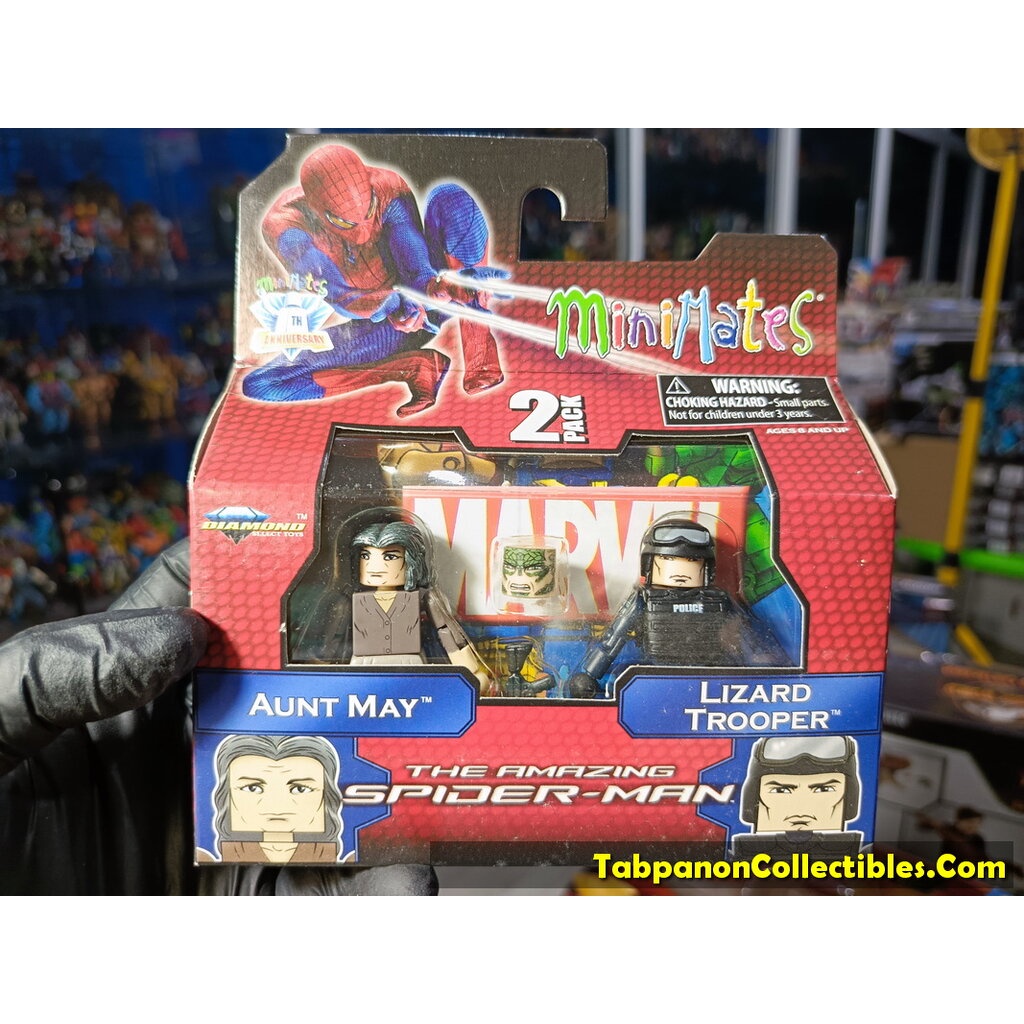 Minimates Marvel Wave 46 The Amazing Spider-Man Aunt May and Lizard Trooper 2-Pack