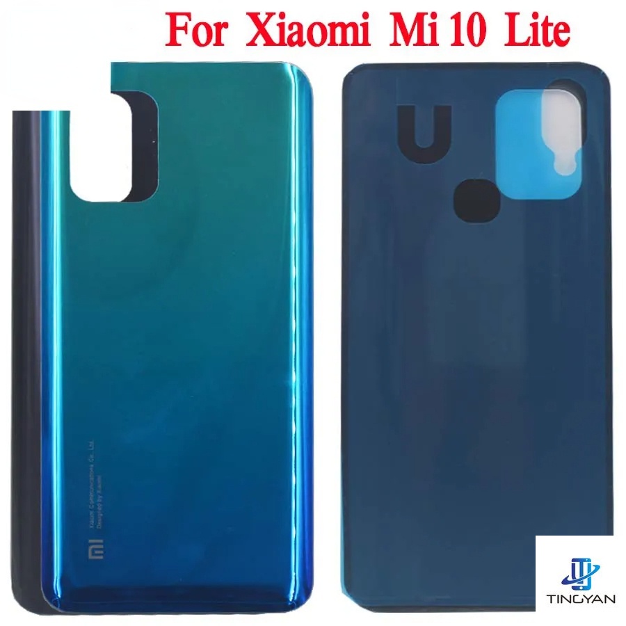 ใหม่ ฝาครอบแบตเตอรี่ด้านหลัง สําหรับ Xiaomi Mi 10 Lite Xiaomi Mi 10 Lite 5G Mi10 Lite