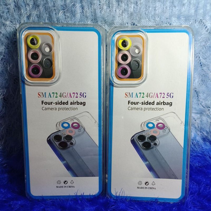 เคสอวกาศใส Samsung A72-4G/A72-5G เคสป้องกันกล้อง
