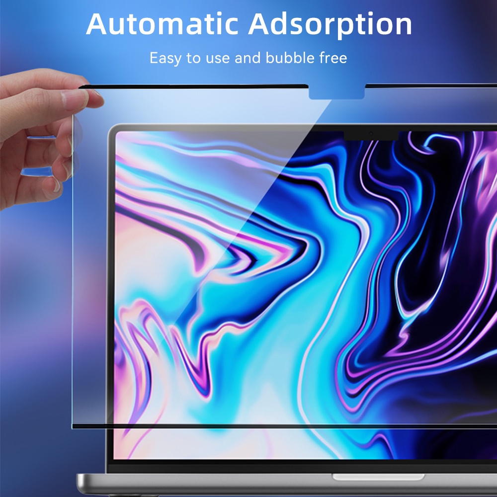 ฟิล์มกันรอยหน้าจอ HD แบบแม่เหล็ก สําหรับ Macbook Air A2941 A2681 A2337 Macbook Pro 14 13 16 A2442 A2779