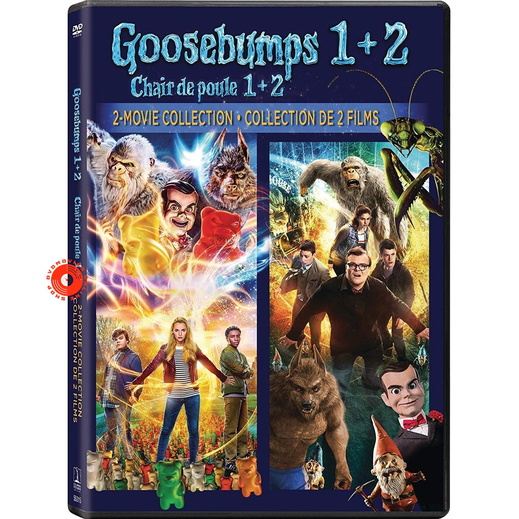 DVD Goosebumps คืนอัศจรรย์ขนหัวลุก ภาค 1-2 DVD Master เสียงไทย (เสียง ไทย/อังกฤษ ซับ ไทย/อังกฤษ) DVD