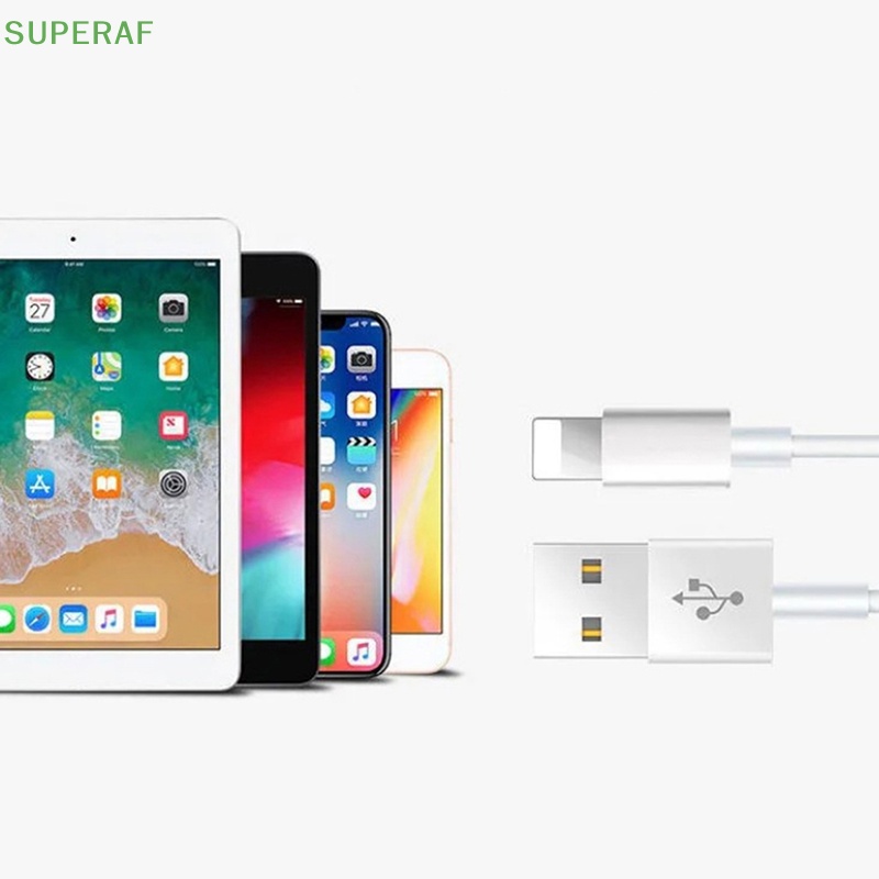 Superaf สายชาร์จเร็ว 1 เมตร 1.5 เมตร 2 เมตร อุปกรณ์เสริม สําหรับ Apple iPhone14 13 12 11 Pro Max Mini SE2022 XR XS 8 Plus