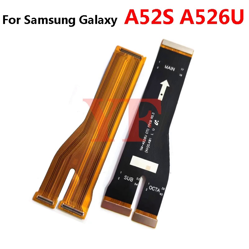 เมนบอร์ดเชื่อมต่อหน้าจอ LCD USB สําหรับ Samsung Galaxy A52S A52 A54 A34 5G A5260 A526B A528B A546 A346