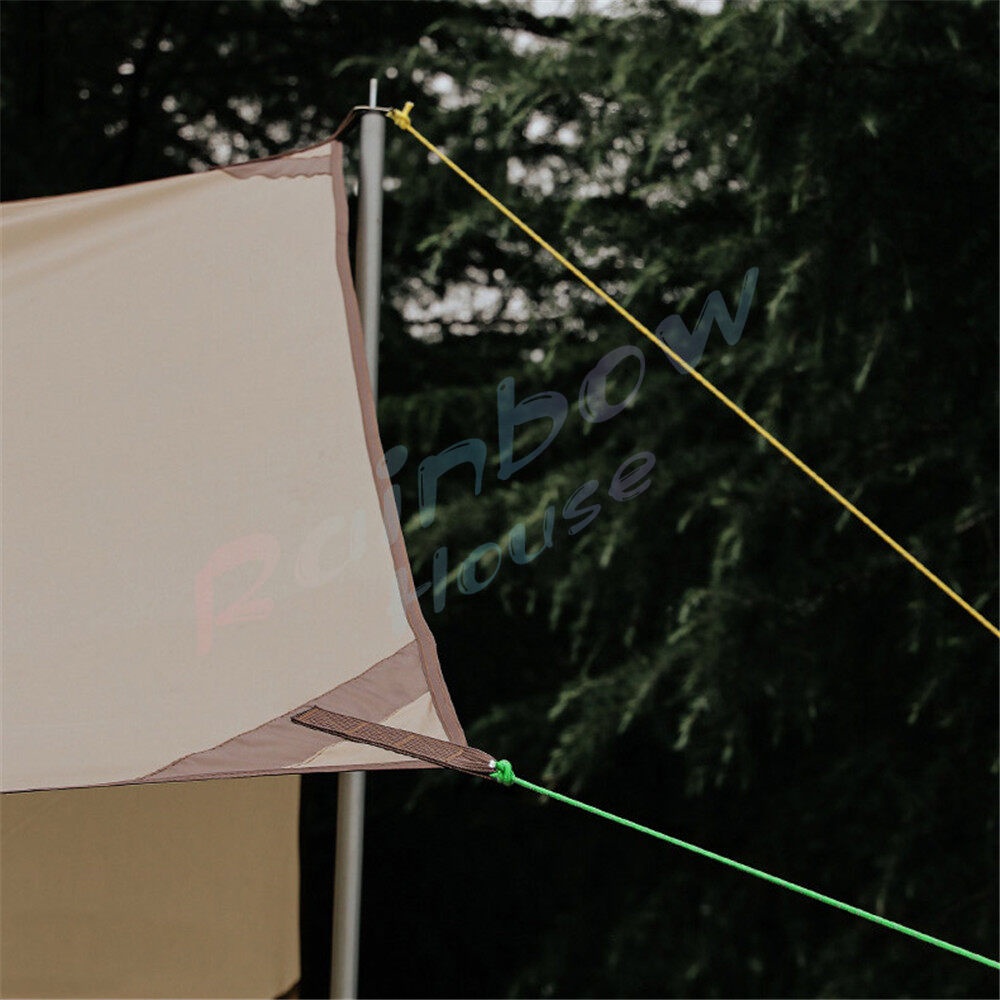 RH. เชือกเต็นท์ ยาว 5m 10m 4mm สำหรับเดินป่า ตั้งแคมป์ ใช้ผูกเอนกประสงค์ ทนทาน หลายสี สำหรับ ฟลายชีท เต็นท์ เชือก - รูปที่ 3