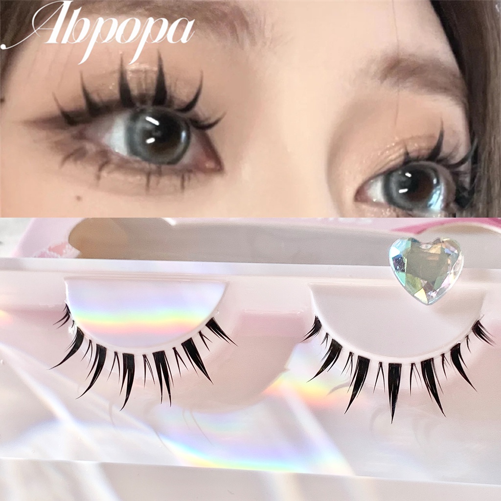 Abpopa ขนตาปลอม เซ็กซี่ ปีศาจน้อย ระดับไฮเอนด์ นุ่ม และหยิก ไม่ดึงดูดสายตา