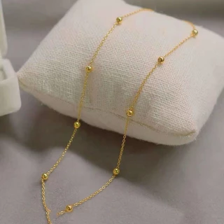 สร้อยคอทอง 18K อิตาลี หนัก 3 กรัม ทองแท้ 90%