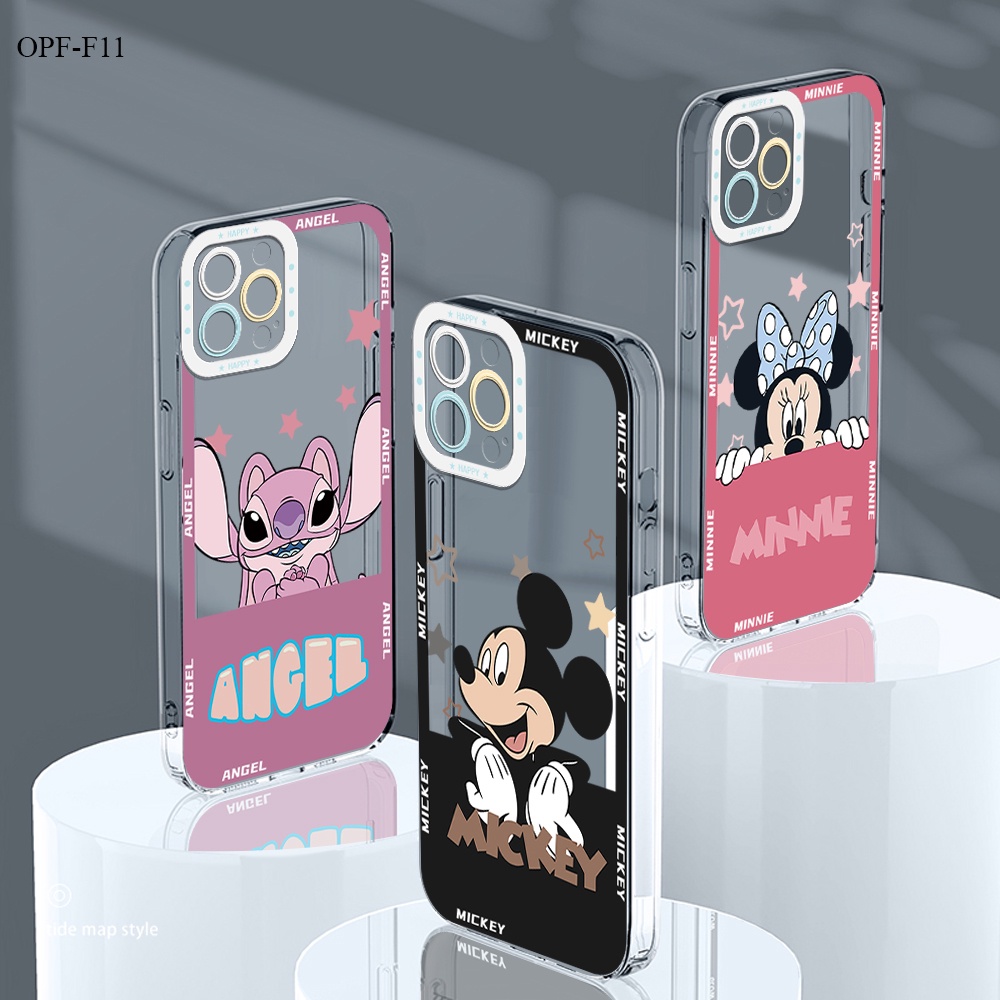 OPPO F11 F9 F7 F5 Youth Pro เคสออปโป้ สำหรับ Case Silicone Cartoon Mouse เคสโทรศัพท์ Shockproof Back Cover