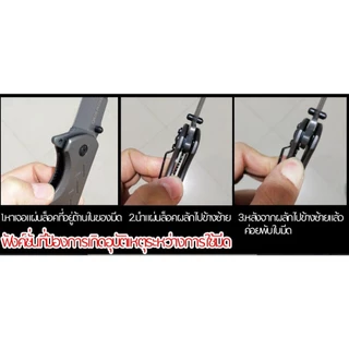 มีดพับพกพาสวย มีดพกพา เพิ่ม30บาทได้ซอง สวยงาม สะดวก น่าสะสมและเป็นที่ระลึก รุ่นFA18 ยาว23CM Browning Folding Knife 440C