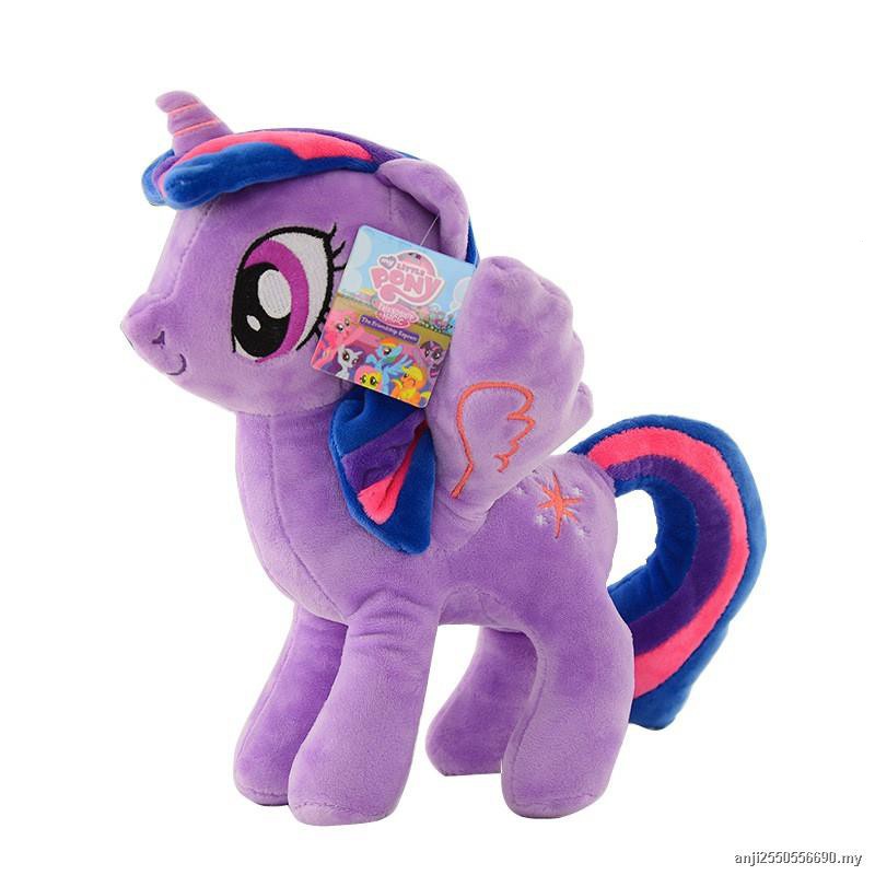 ✢∈ ตุ๊กตาการ์ตูน My Little Pony Twilight Sparkle ขนาดใหญ่ ของเล่นสําหรับเด็ก