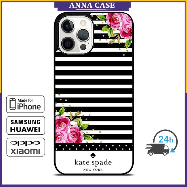 เคสโทรศัพท์มือถือ ลาย Kate Spade 43 สําหรับ iPhone 15 Pro Max 13 Pro Max Samsung Galaxy Note10+ S21Ultra