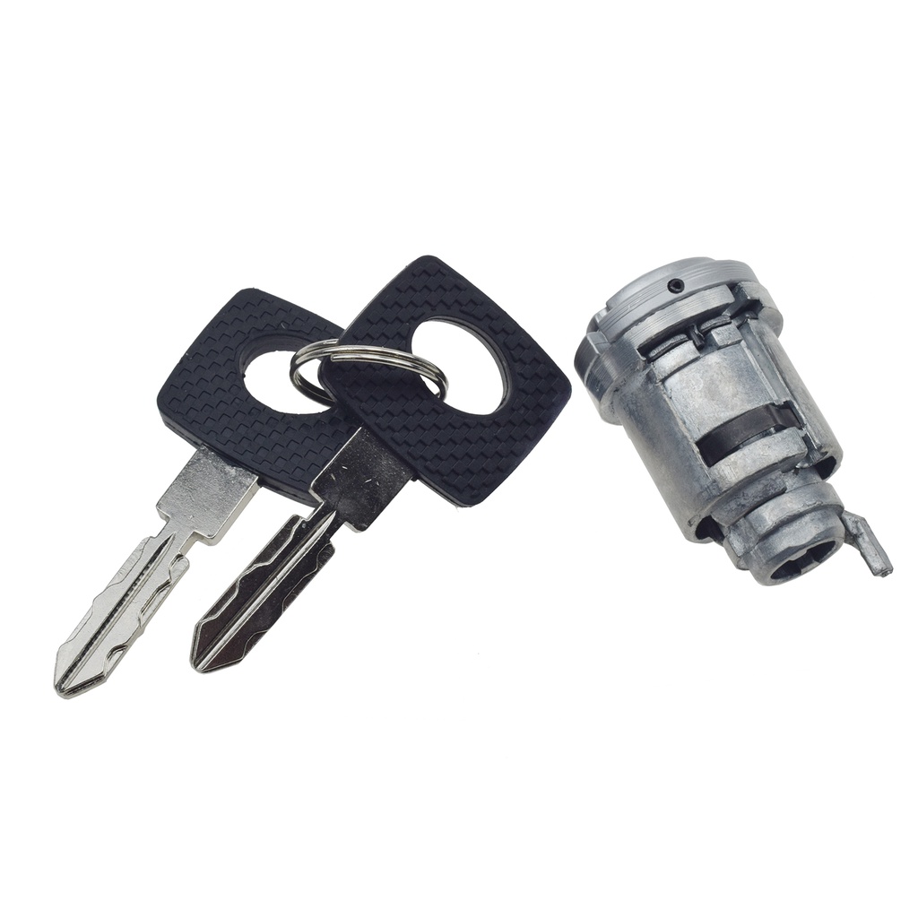 ใหม่ สวิตช์ล็อคกุญแจ พร้อมกุญแจ สําหรับ Mercedes Benz W124 C124 W201 1264600604 1264600304 ก12646006
