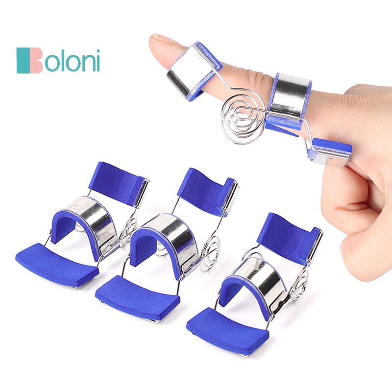 [Boloni] อุปกรณ์เฝือกสวมนิ้วมือ สําหรับออกกําลังกาย 1 ชิ้น