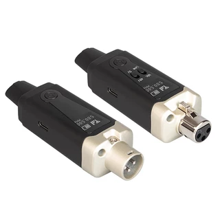 ระบบไมโครโฟนไร้สาย UHF XLR สําหรับไมโครโฟนไดนามิก เครื่องผสมเสียง ระบบ PA