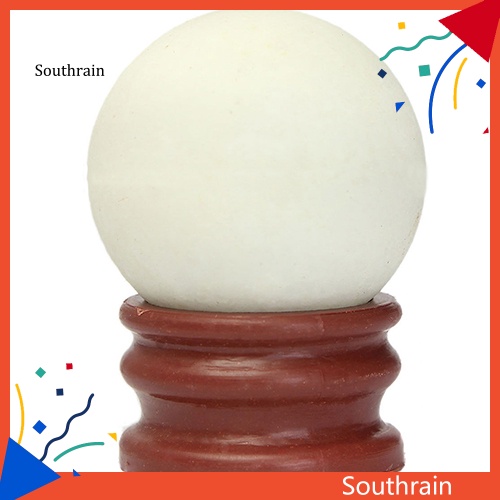 SOU Charming Luminous Glow In The Dark Stone Sphere Ball พร้อมฐานตกแต่งบ้าน